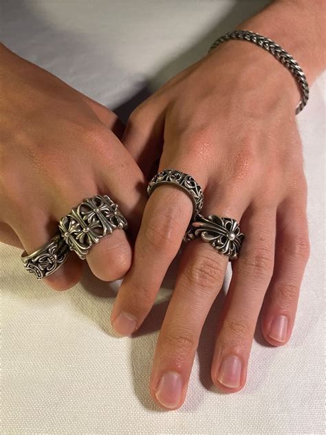 chrome heart ring replica|chrome hearts rings.